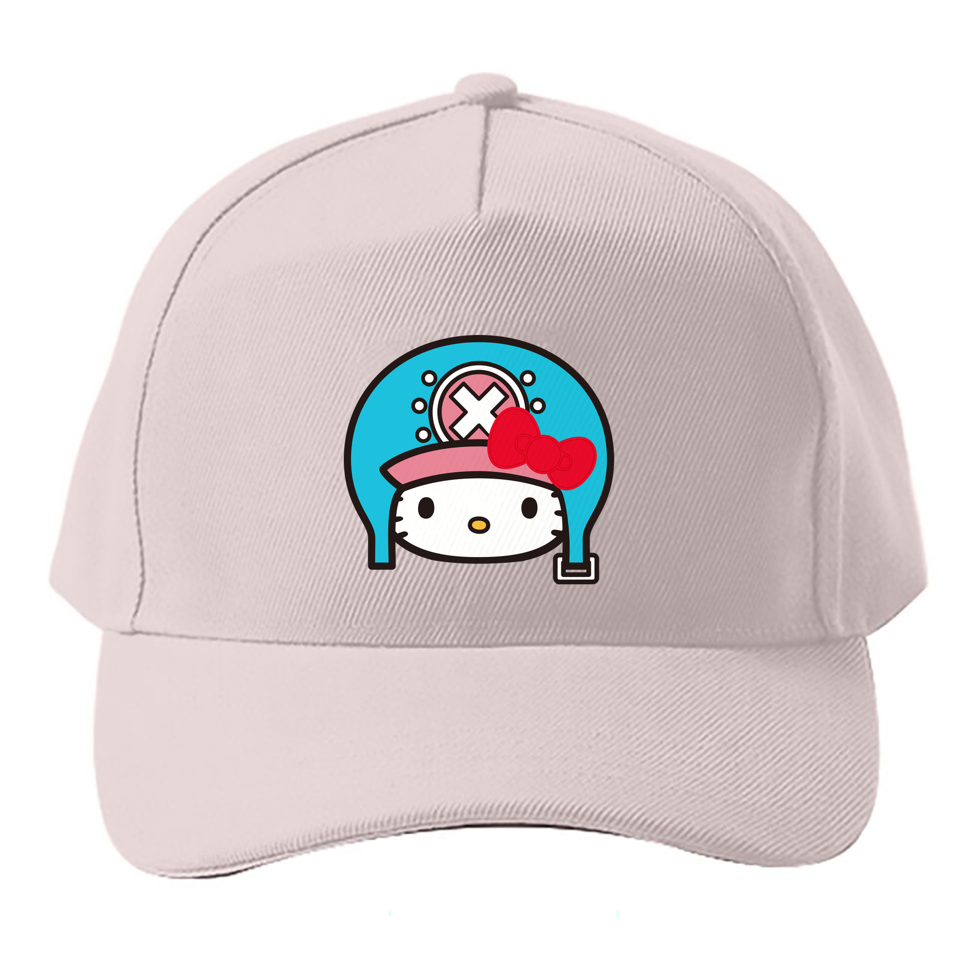 （画像用） Hello Kitty ハローキティ ベースボールキャップ 綿100％ 男女兼用 帽子 スポーツ